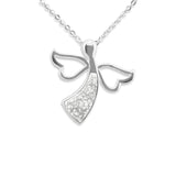 Ladies Angel Memorial Ashes Pendant - Cherished Urns