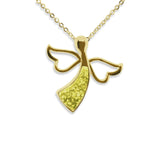 Ladies Angel Memorial Ashes Pendant - Cherished Urns