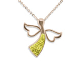 Ladies Angel Memorial Ashes Pendant - Cherished Urns