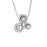 Ladies Rondure Array Cremation Ashes Necklace - Cherished Urns