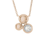 Ladies Rondure Array Cremation Ashes Necklace - Cherished Urns