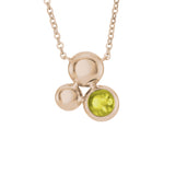 Ladies Rondure Array Cremation Ashes Necklace - Cherished Urns