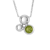 Ladies Rondure Array Cremation Ashes Necklace - Cherished Urns