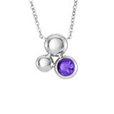 Ladies Rondure Array Cremation Ashes Necklace - Cherished Urns