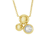 Ladies Rondure Array Cremation Ashes Necklace - Cherished Urns