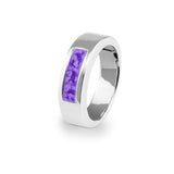 Unisex Pure Memorial Ashes Ring - Cherished Urns
