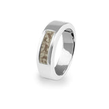 Unisex Pure Memorial Ashes Ring - Cherished Urns