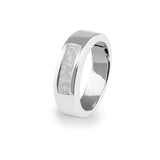 Unisex Pure Memorial Ashes Ring - Cherished Urns