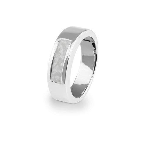 Unisex Pure Memorial Ashes Ring - Cherished Urns