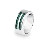 Gents Traditional Memorial Ashes Ring - Cherished Urns