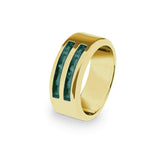 Gents Traditional Memorial Ashes Ring - Cherished Urns