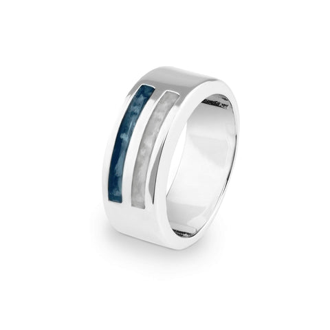Gents Traditional Memorial Ashes Ring - Cherished Urns