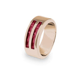 Gents Traditional Memorial Ashes Ring - Cherished Urns