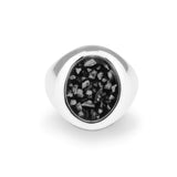 Gents Signet Memorial Ashes Ring - Cherished Urns