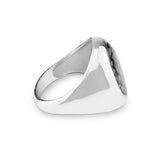 Gents Signet Memorial Ashes Ring - Cherished Urns