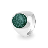 Gents Signet Memorial Ashes Ring - Cherished Urns