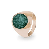 Gents Signet Memorial Ashes Ring - Cherished Urns