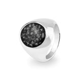 Gents Signet Memorial Ashes Ring - Cherished Urns