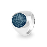 Gents Signet Memorial Ashes Ring - Cherished Urns