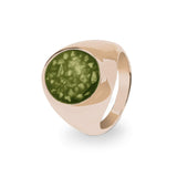 Gents Signet Memorial Ashes Ring - Cherished Urns