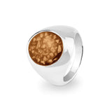 Gents Signet Memorial Ashes Ring - Cherished Urns