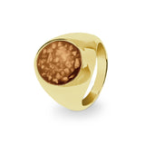 Gents Signet Memorial Ashes Ring - Cherished Urns
