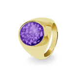 Gents Signet Memorial Ashes Ring - Cherished Urns