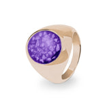 Gents Signet Memorial Ashes Ring - Cherished Urns