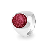 Gents Signet Memorial Ashes Ring - Cherished Urns