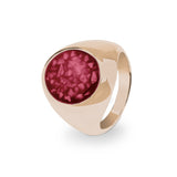 Gents Signet Memorial Ashes Ring - Cherished Urns