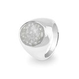 Gents Signet Memorial Ashes Ring - Cherished Urns