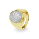 Gents Signet Memorial Ashes Ring - Cherished Urns