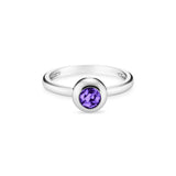 Ladies Rondure Cremation Ashes Ring - Cherished Urns