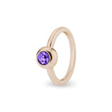 Ladies Rondure Cremation Ashes Ring - Cherished Urns
