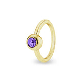 Ladies Rondure Cremation Ashes Ring - Cherished Urns