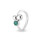 Ladies Rondure Array Cremation Ashes Ring - Cherished Urns