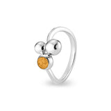 Ladies Rondure Array Cremation Ashes Ring - Cherished Urns