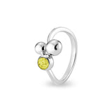 Ladies Rondure Array Cremation Ashes Ring - Cherished Urns