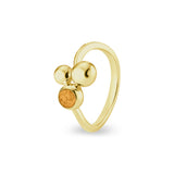 Ladies Rondure Array Cremation Ashes Ring - Cherished Urns