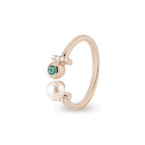 Ladies Rondure Opulence Cremation Ashes Ring - Cherished Urns