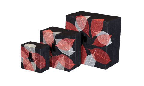 Embrace Earthurns Biodegradable Urn- Autumn Leaves - Medium - Cherished Urns