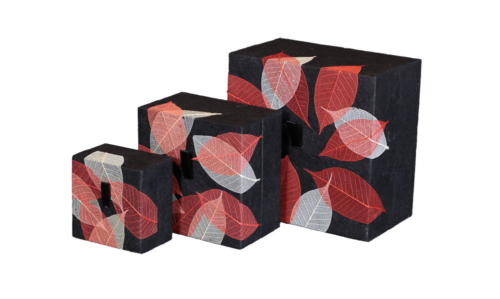 Embrace Earthurns Biodegradable Urn- Autumn Leaves - Medium - Cherished Urns