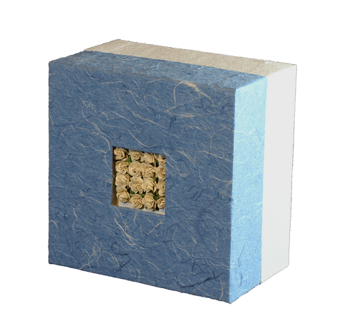 Embrace Earthurns Biodegradable Urn- Floral Bouquet - Large - Cherished Urns