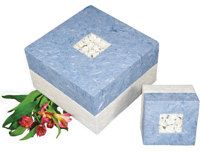 Embrace Earthurns Biodegradable Urn- Floral Bouquet - Mini - Cherished Urns