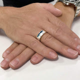 Gents Traditional Memorial Ashes Ring - Cherished Urns