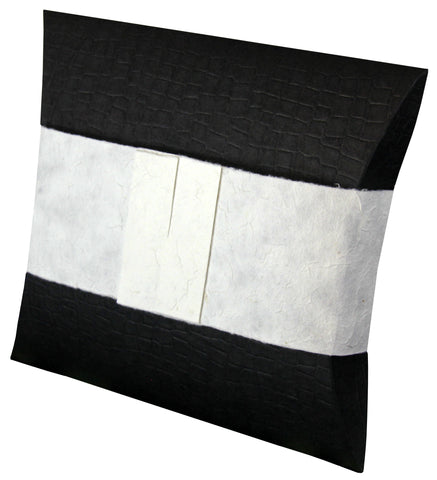 Journey Earthurn Embossed Black Water-soluble Urn - Cherished Urns