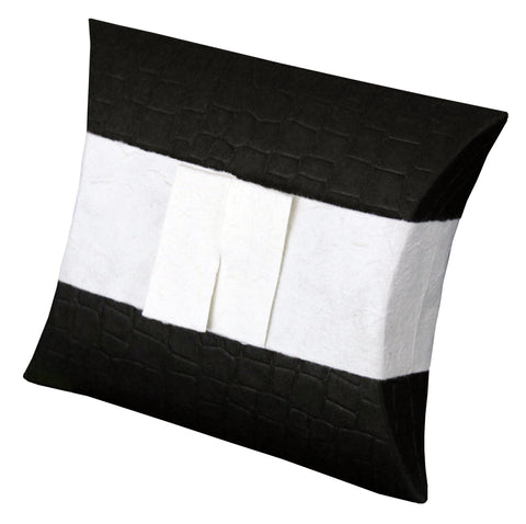 Journey Earthurn Embossed Black Water-soluble Urn-Mini - Cherished Urns