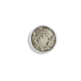 Large Round Cremation Ashes Element for Glass Locket - Cherished Urns