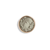 Large Round Cremation Ashes Element for Glass Locket - Cherished Urns