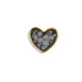 Large Heart Cremation Ashes Element for Glass Locket - Cherished Urns